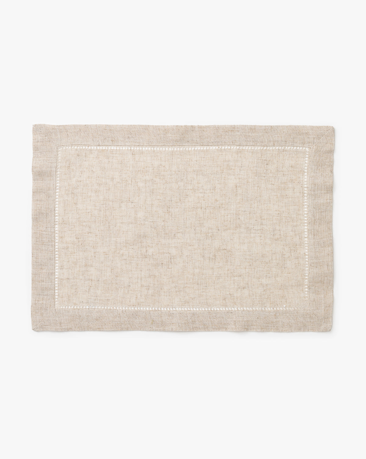 Natural Hemstitched Placemat