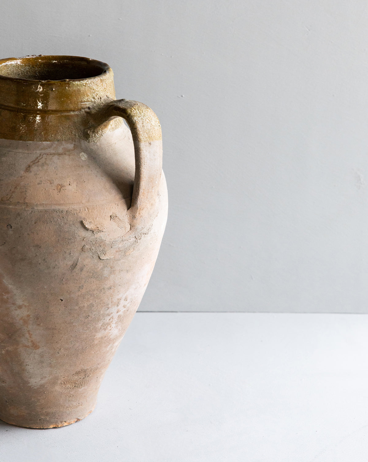 Olive Dipped Vase
