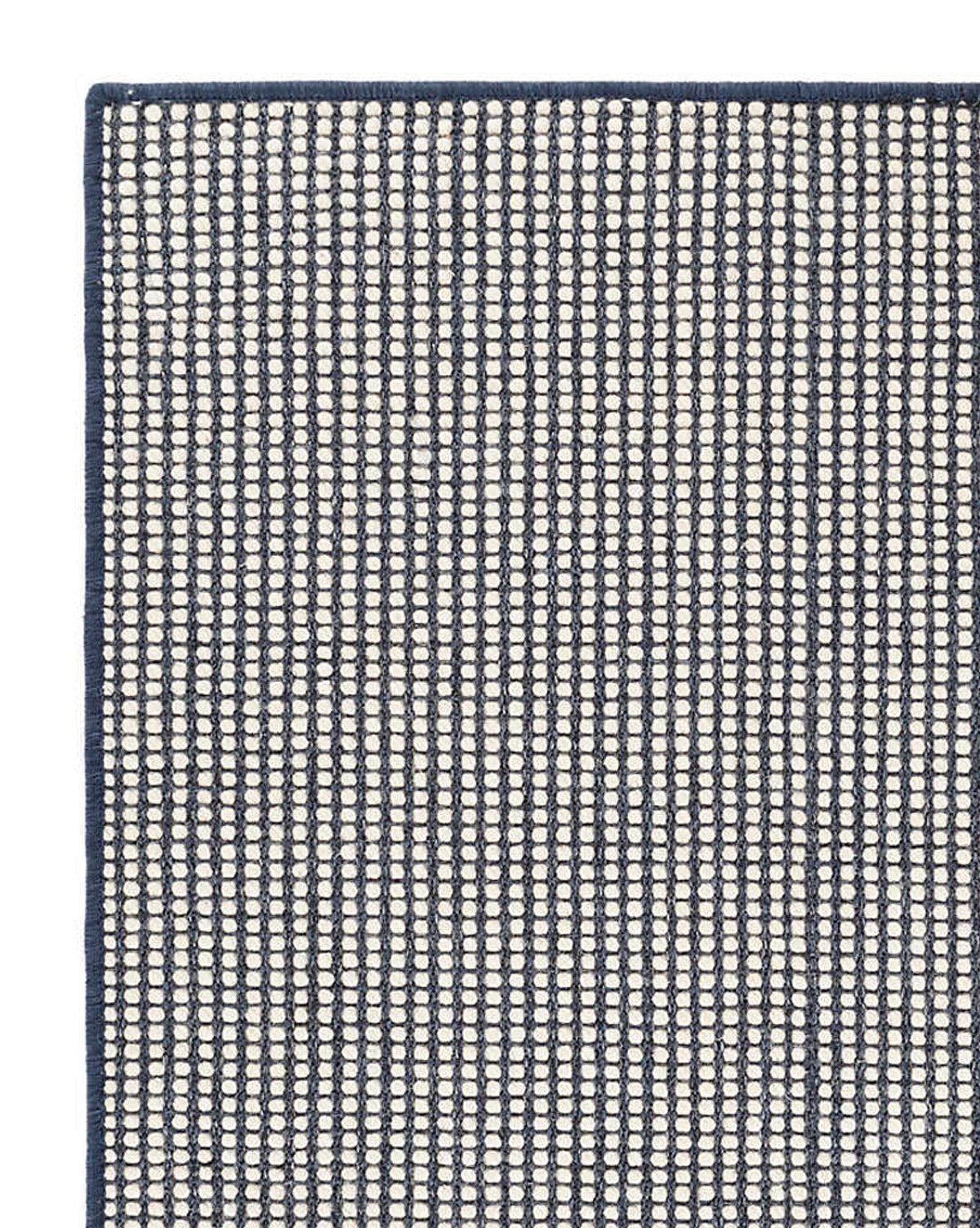 Pixel Indigo Woven Wool Rug