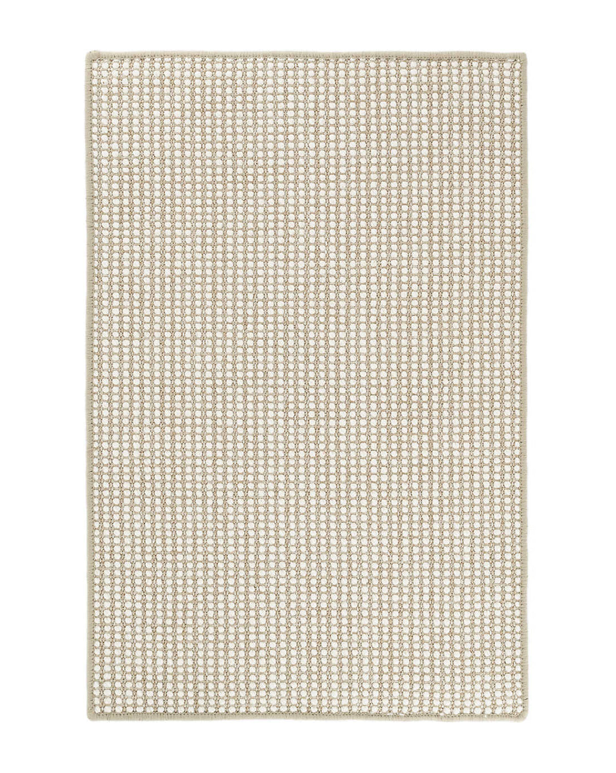 Pixel Wheat Woven Wool Rug