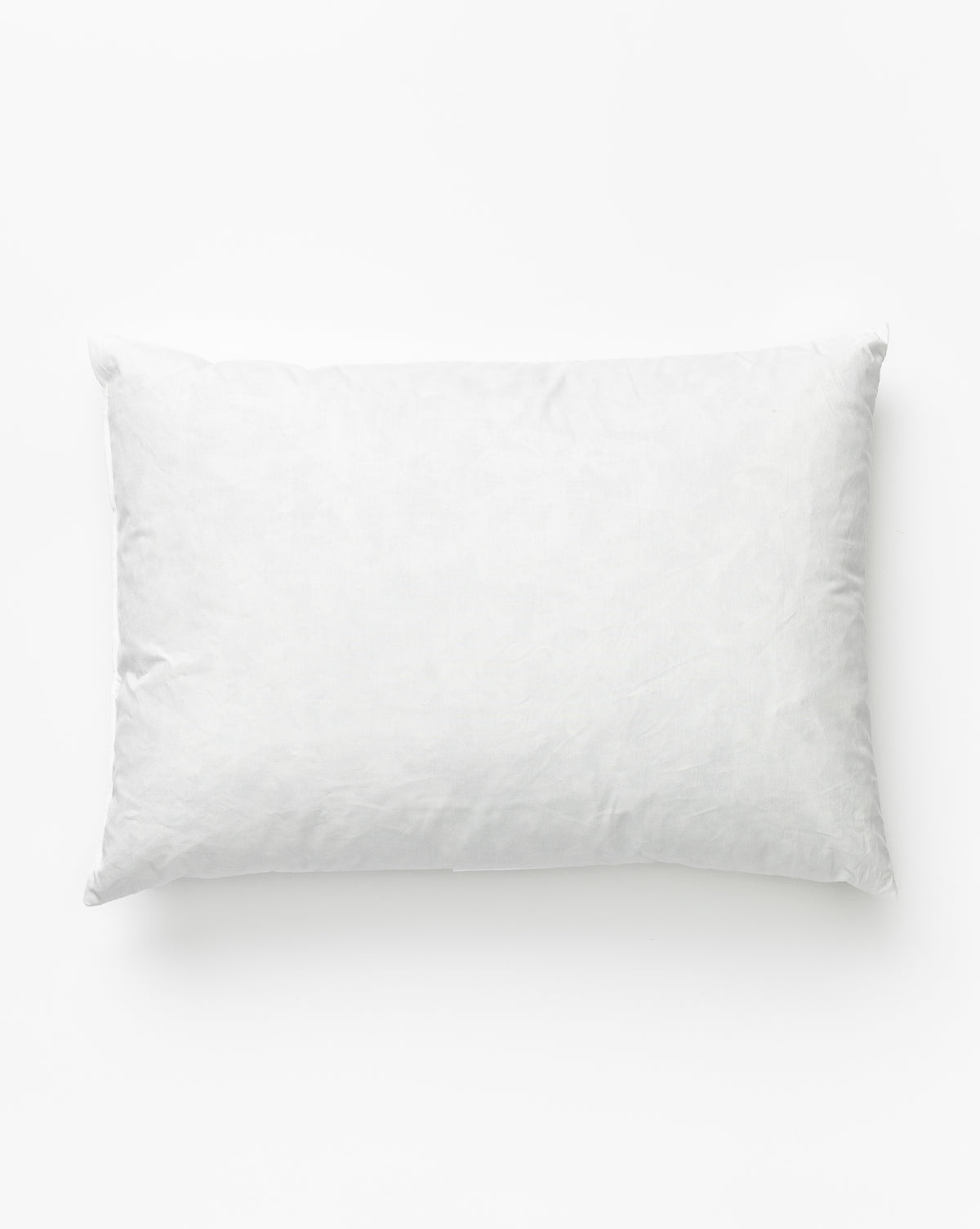 Deluxe 14x20 lumbar pillow insert with cotton covering and structure from McGee & Co.
