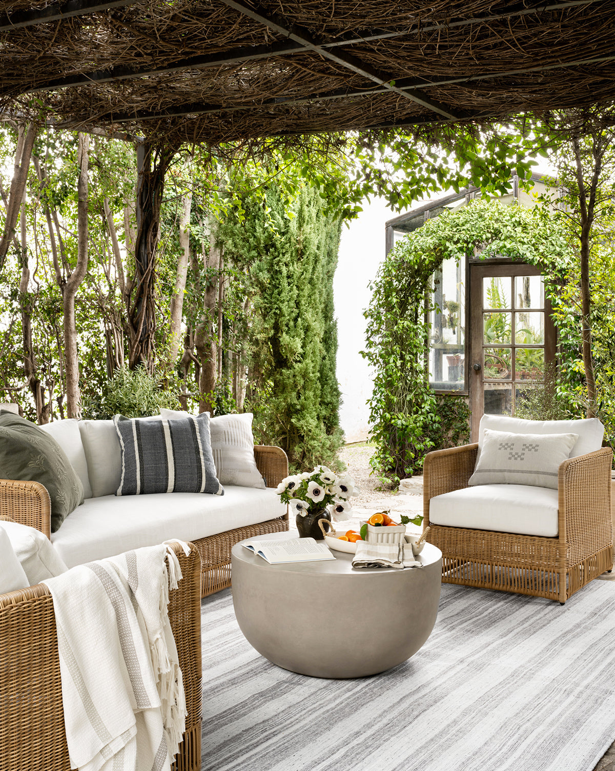 Goodwin Wicker Sofa