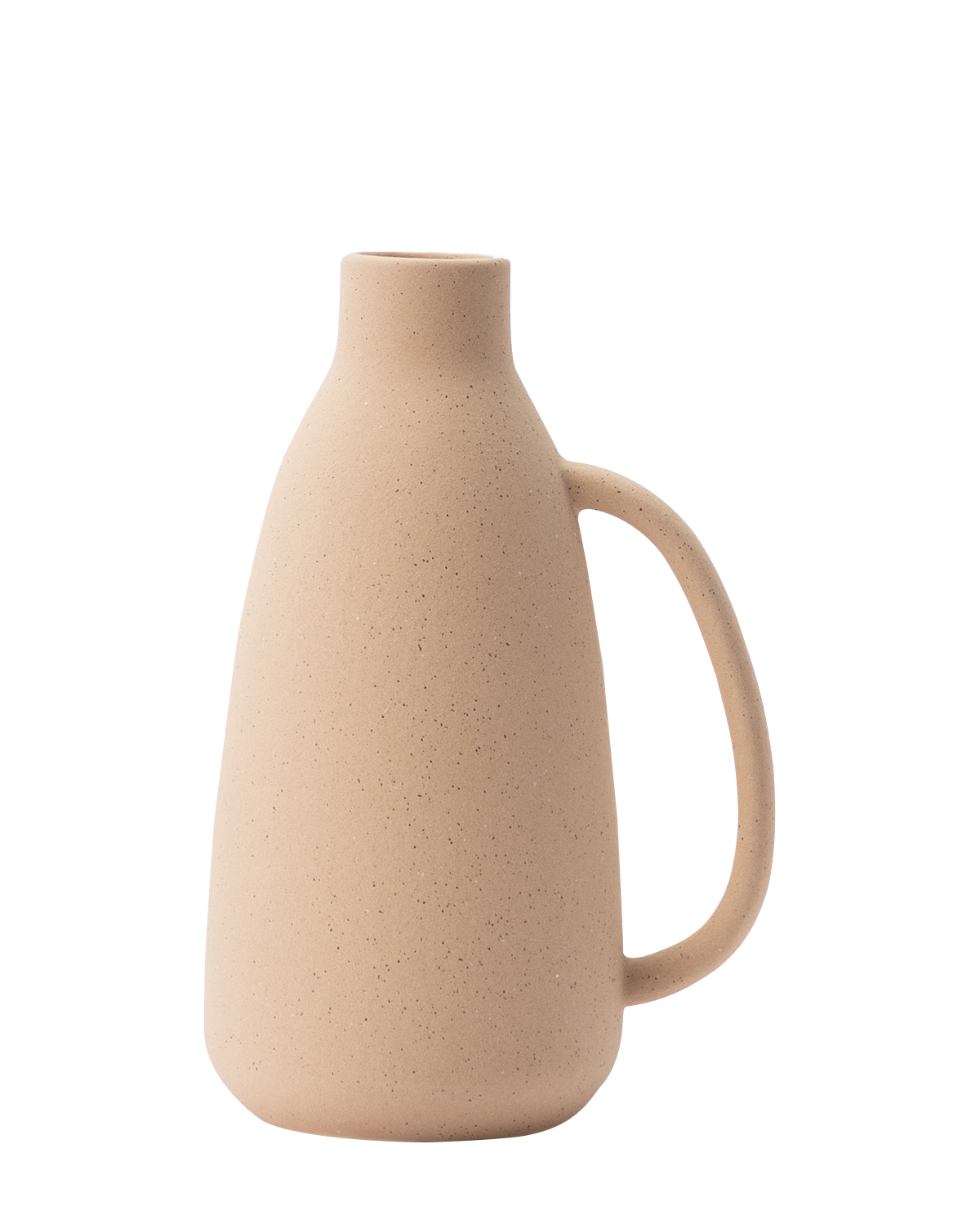 Taupe Handled Vase