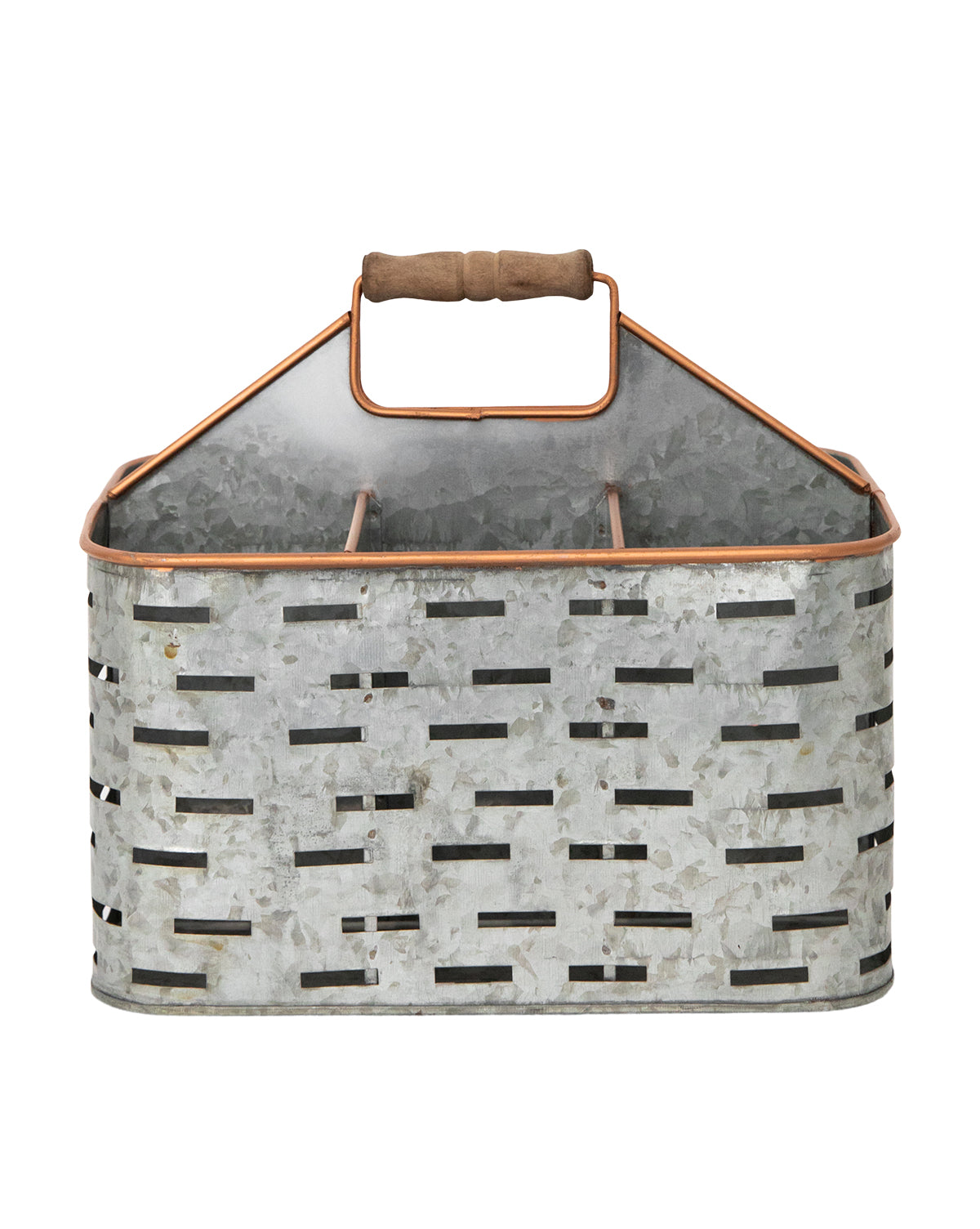 Tin & Copper Caddy