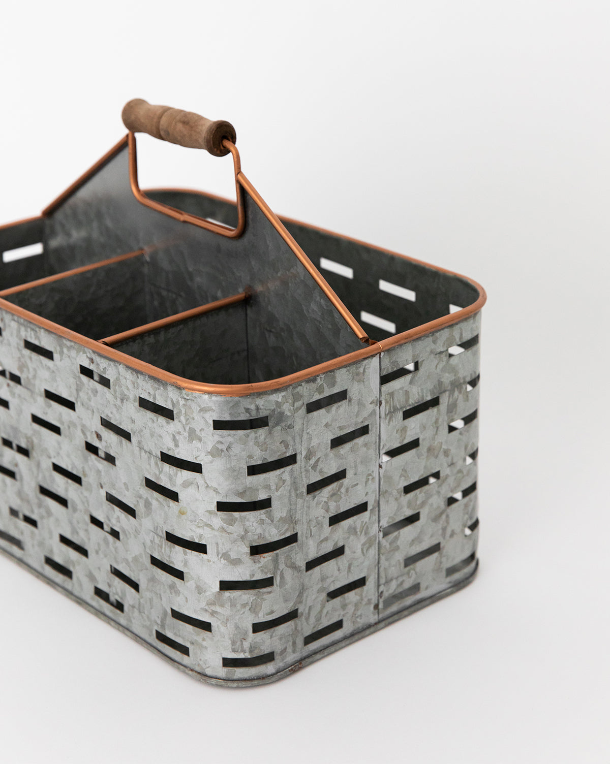 Tin & Copper Caddy