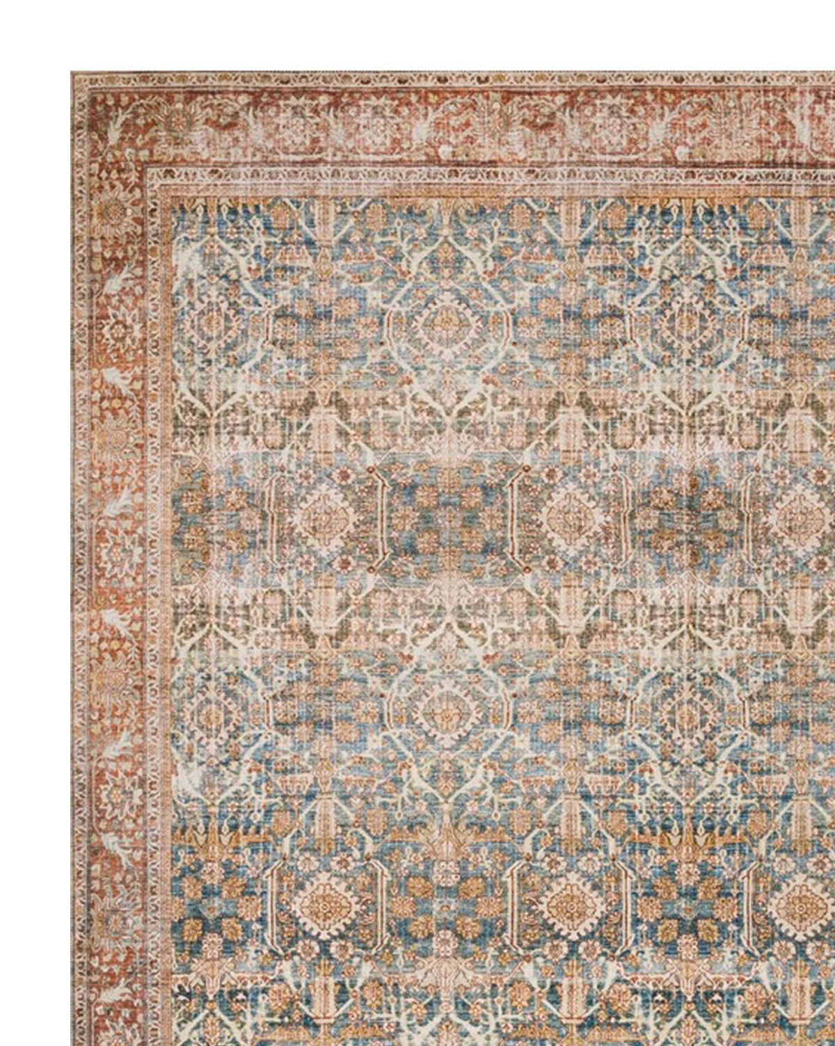 Tunis Patterned Rug Swatch