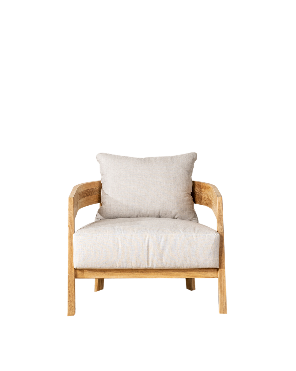 Vento Teak Outdoor Lounge Chair