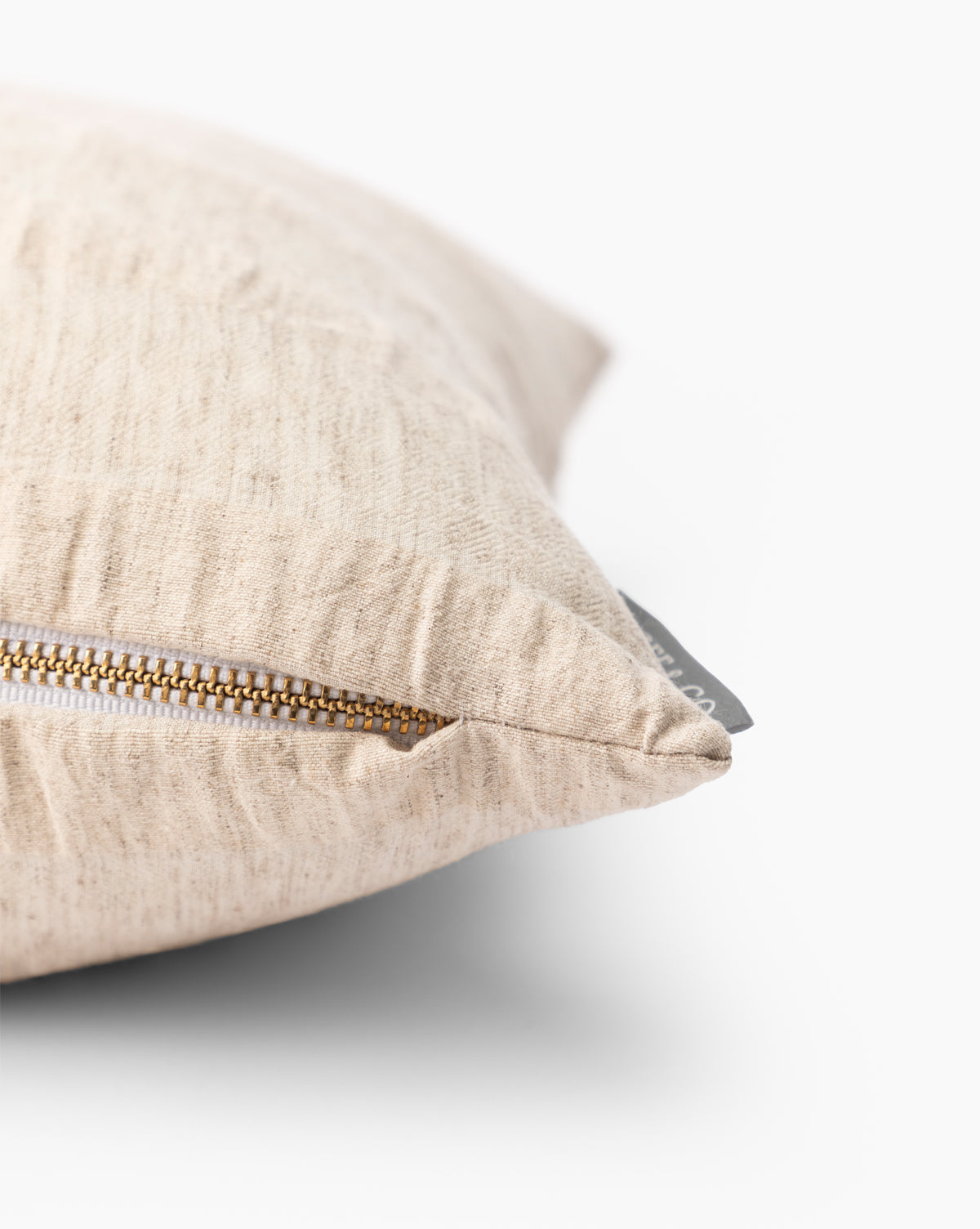 Vintage Banded Stripe Pillow Cover