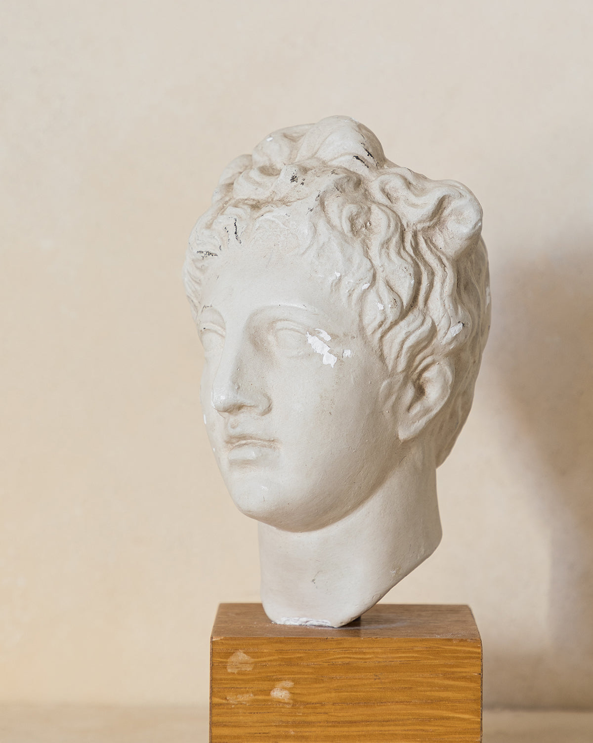Vintage Stone Head