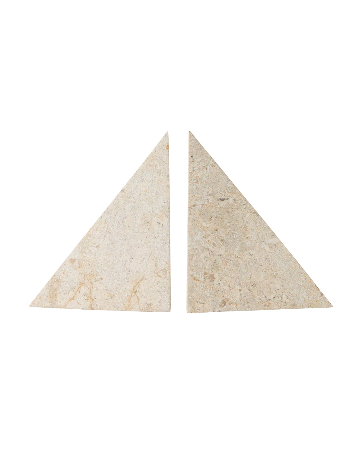 White Marble Bookends (Set of 2)
