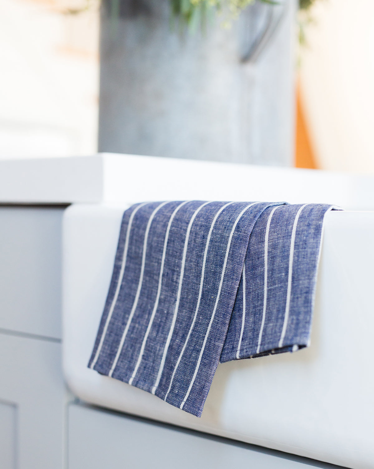 Wide Stripe Hand Towel (Set of 2)