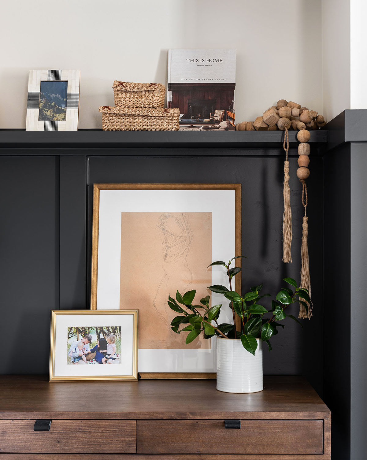 Striped Bone Frame