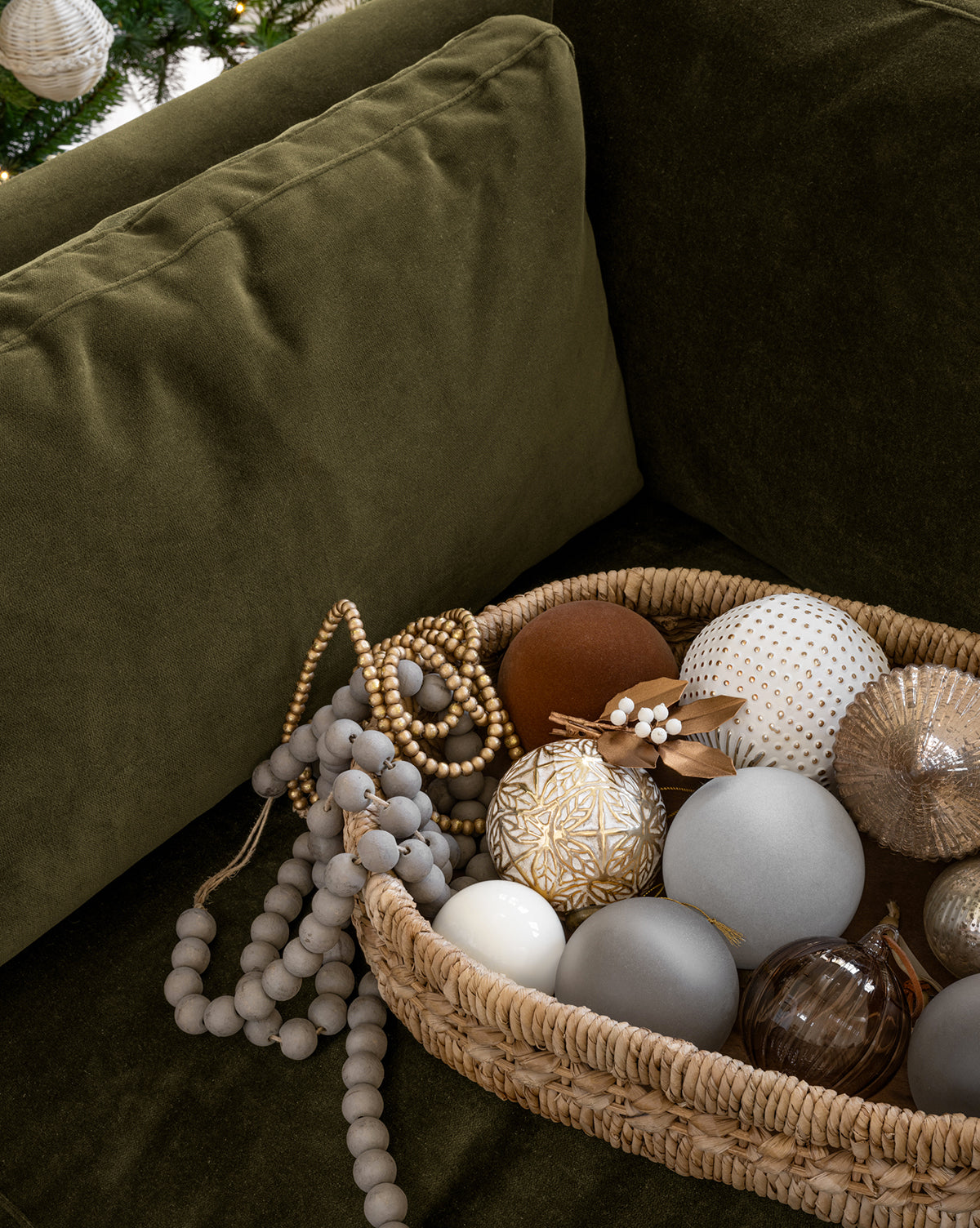 Gold Beaded Garland