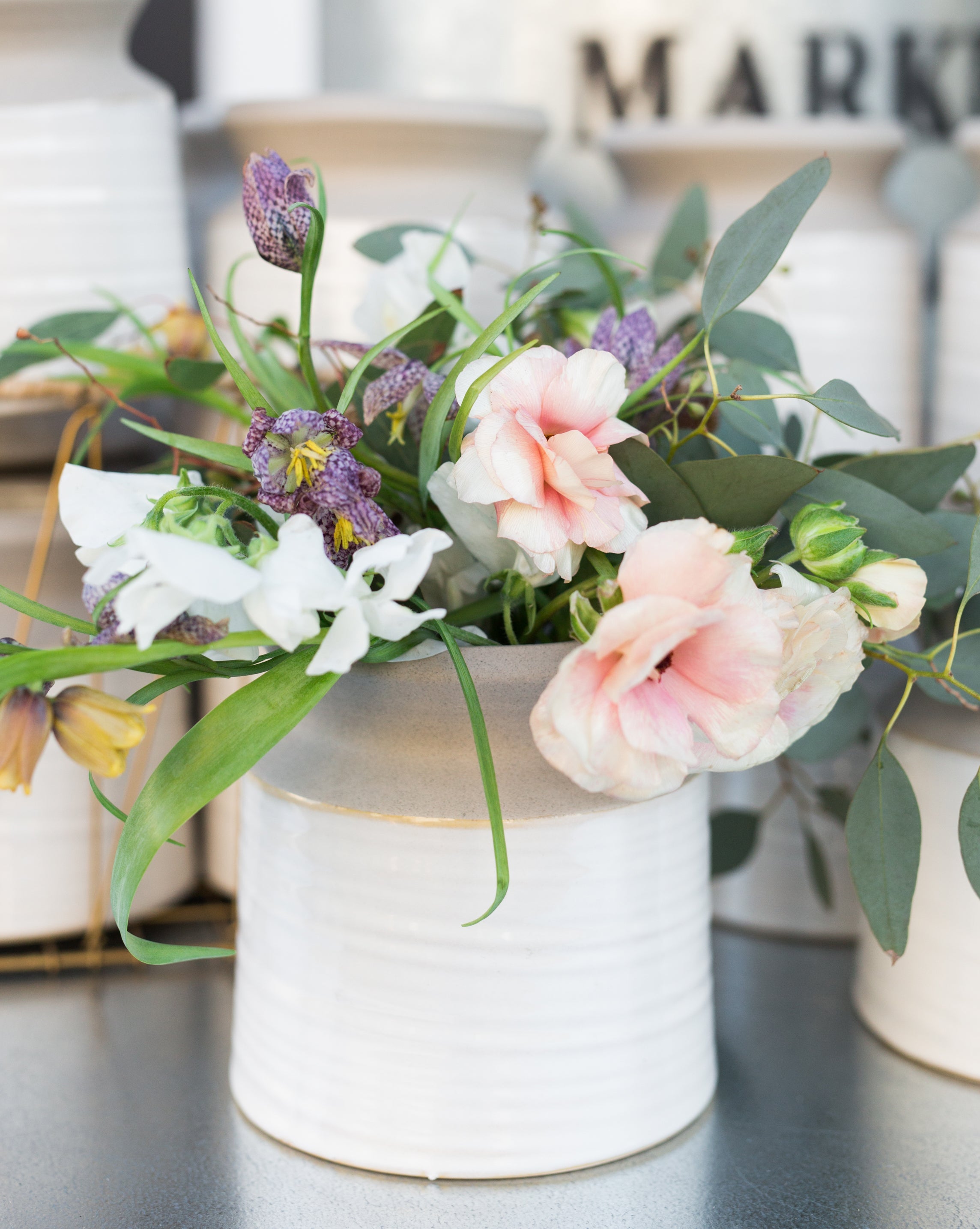 Greige Vase