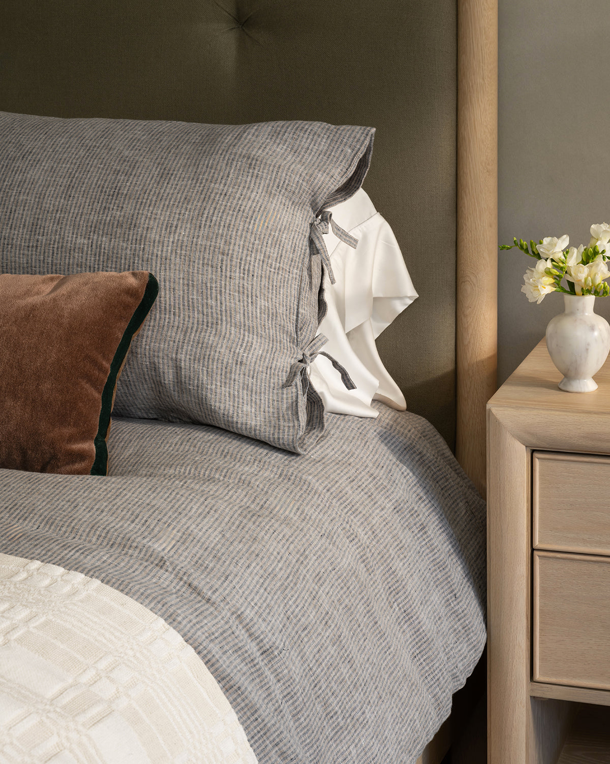 Branston Linen Duvet & Sham Set