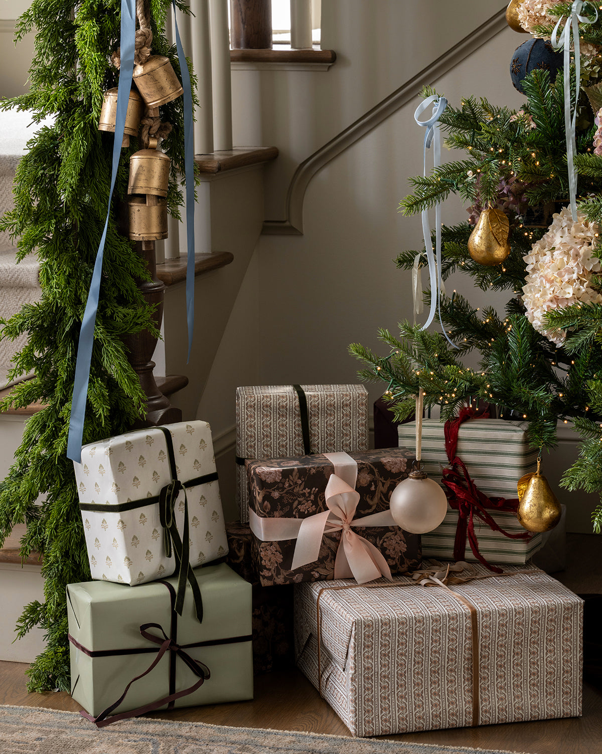 Indienne Floral Gift Wrap