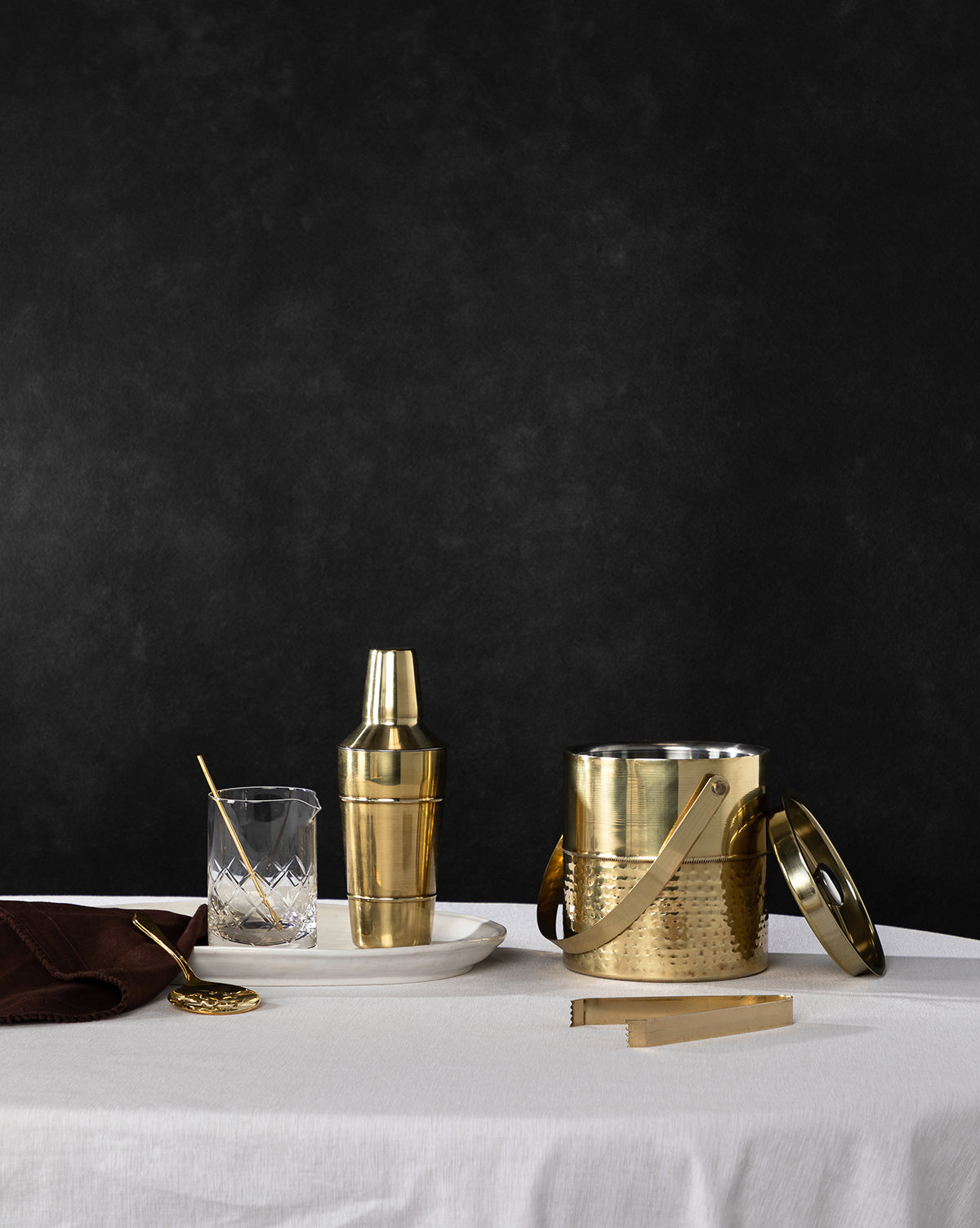 Brass Ice Bucket
