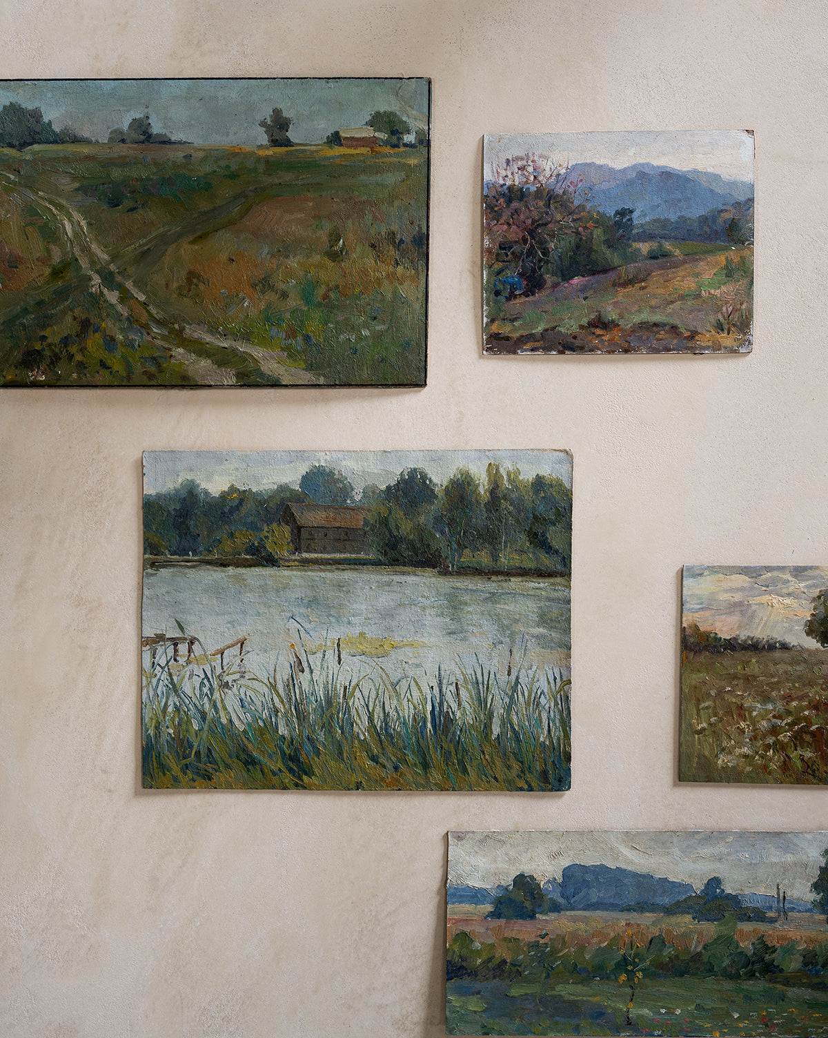 Vintage Scenic Route Painting