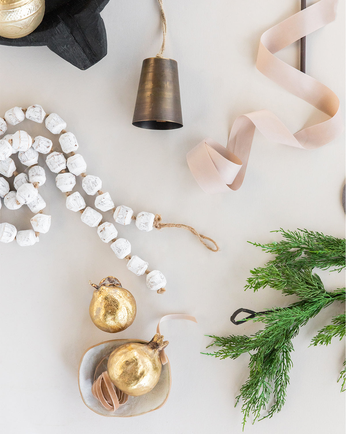 Gold Pear Ornament